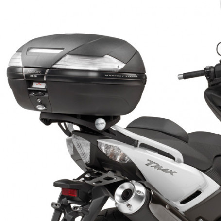 Kappa-Kofferträger für Yamaha T-MAX 530 12-, für valigie MONOLOCK®, comprensivo di Platte MONOLOCK® in nylon KM5M