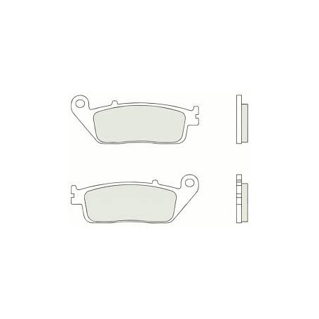 Brake Pads Brembo genuine parts rear for Kymko XCiting 400 12-, XCiting 500 05-, XCiting 500 EVO ABS 11 (1 couple for 1 Disk), 07098CC