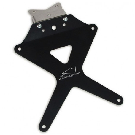 Kennzeichenhalter für scooter neigbar Barracuda für Yamaha TMAX T-Max 530 12-