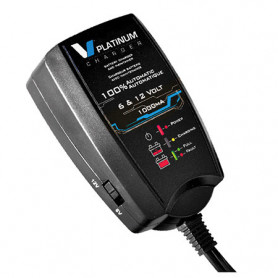 Chargeur de batterie intelligent avec maintien de charge 1000 mA, | MotoGM
