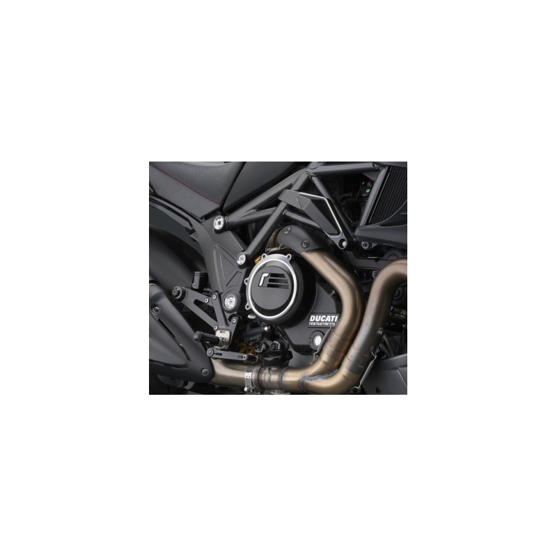 Tapa cárter embrague Rizoma negro para Ducati Diavel | MotoGM