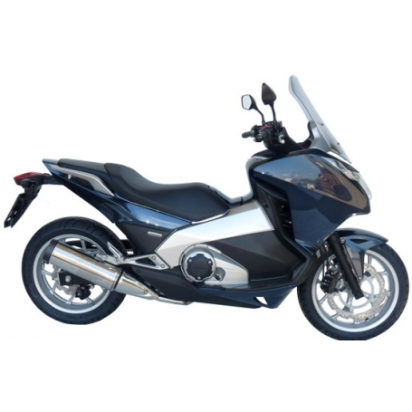 Cupolino Fabbri Summer fumè chiaro per Honda Integra 700 L 485 X H 530