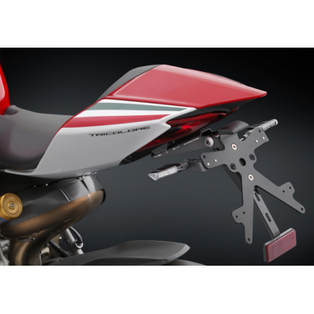 Kennzeichenhalter verstellbar Rizoma mit Licht Kennzeichen led  für Duca… | MotoGM