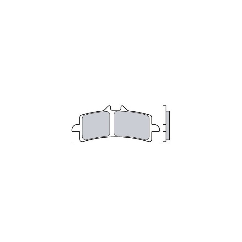 Plaquette de frein Brembo Sinter Avant (1 couple pour 1 disque), 07BB3793, équipement d'origine sur Ducati 1199 Panigale