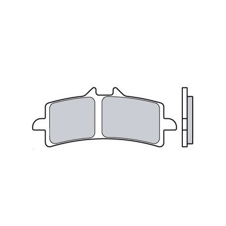 Pastiglia freno Brembo Sinterizzate (1 coppia per 1 disco) 07BB3793, primo equipaggiamento su Ducati Panigale 1199