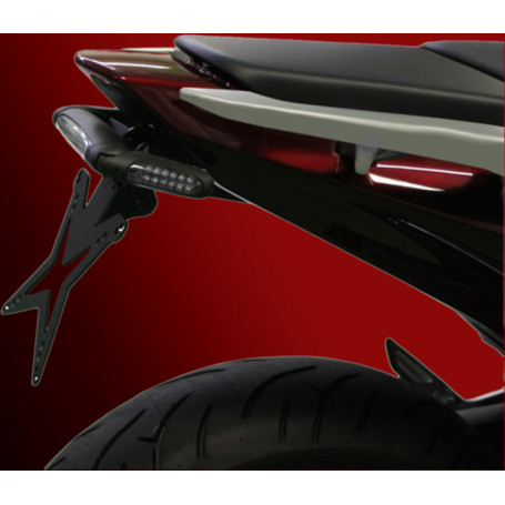 Mad Doctor license plate holder , light + indicators + Kit resistor Included, All street Legal for Honda Integra 700