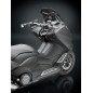 Poggiapiede frontale Rizoma silber für Yamaha T-MAX 530 12- (1 Paar)