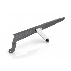 Cárter protector de cadena carbono color silver  Rizoma para Ka… | MotoGM