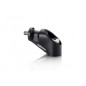 Adapter für Spiegel Rizoma BS775B für Yamaha T-MAX 500 08-11, T-MAX 530 12-, Farbe schwarz, 1 Stück