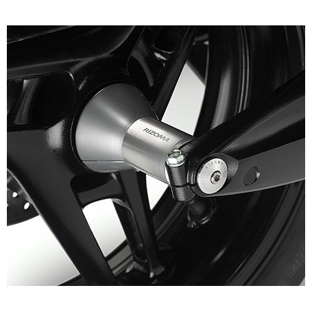 Cache poulie arrière  Rizoma pour Yamaha T-Max 500 08- couleur Gris