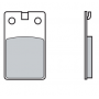 Plaquette de frein Brembo Carbon Ceramic scooter (1 couple pour 1 disque), 07008
