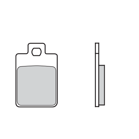 Pastiglia freno Brembo Carbon Ceramica scooter (1 coppia per 1 disco) 07017