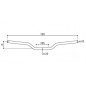 Rizoma Handlebar Ø 22 mm Alu T7075 TÜV approved, choose color