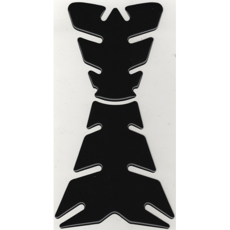 Protection réservoir autocollant Noire Racing modular dim 20 X 10,5 cm