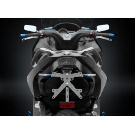 Portamatrículas regulable Rizoma con luz matrícula led para BMW C … | MotoGM