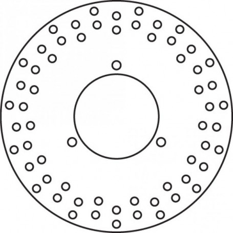 Brembo Serie Oro brake Rear Rotor (1 disc), for Yamaha Majesty 250/ABS 98-99 dim 230 X 84 mm