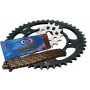 Afam Final Trasmission for Kawasaki ZX-10R 11-13, Chain 525XHRG 112 + front Sprocket 17 teeth + steel rear sprocket 39 teeth