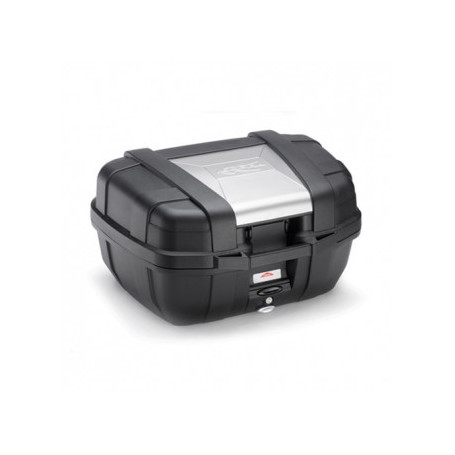 Top Case Monokey KGR52 GARDA 52 lt. equipped with silver cover on top-shell