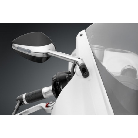 Mirror street legal Rizoma VELOCE L Biposition with indicator light , adapters required