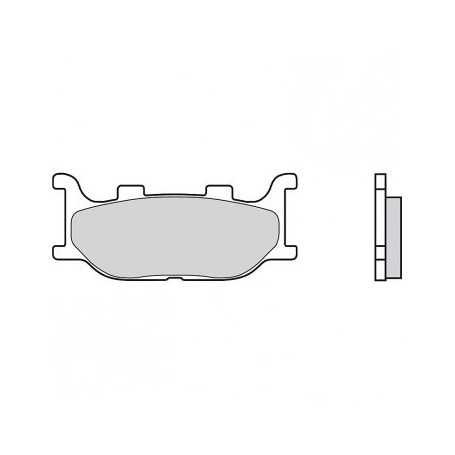 Bremsbelag Brembo Carbon Ceramica (1 Paar für 1 Scheibe) 07YA3408 | MotoGM