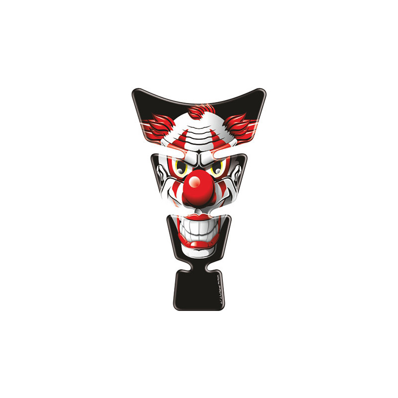 Tankschutz Clown für Motorrad L. 21 cm