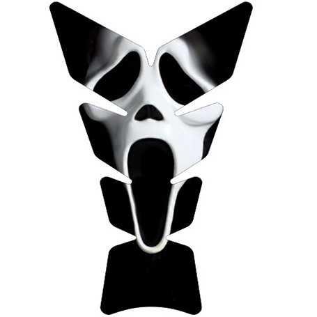Protector de depósito "Scream" ancho | MotoGM
