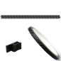 Felgenrand-Aufkleber carbon look da 7mm X 6 Mt Aufkleber für 2 cerchi