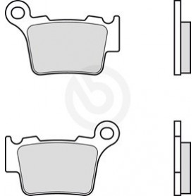 Pastilla de freno Brembo Sinterizzata trasero Genuine parts para… | MotoGM