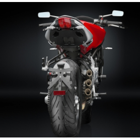 Kennzeichenhalter verstellbar a monobraccio "Arm-Side" Rizoma mit… | MotoGM