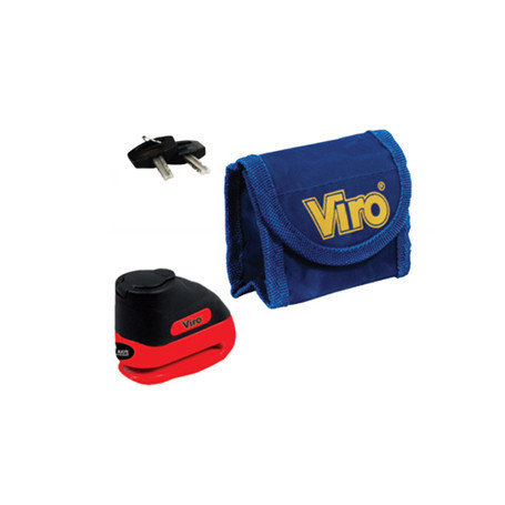 Antivol Bloc disque Hammer acier Ø 5,5 mm orange pour moto et scooter