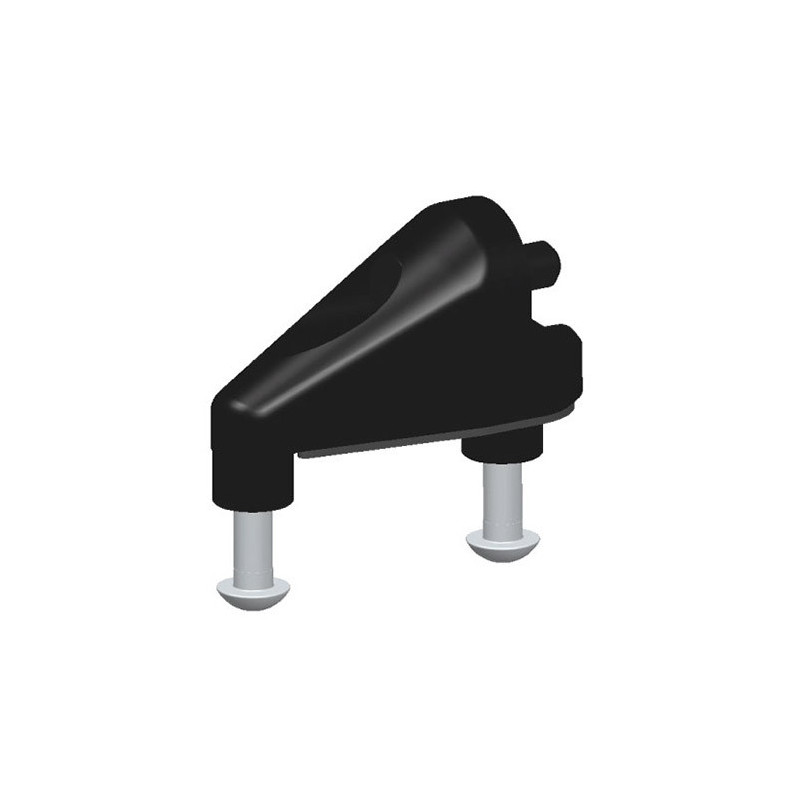 Adapter für Spiegel Rizoma BS789B für Ducati 1199 Panigale, Farbe schwarz, 1 Stück