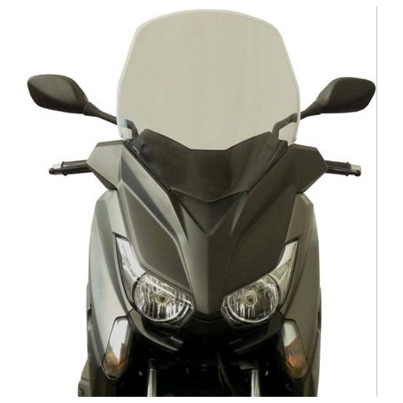 Fabbri Bulle Summer Smoke Clear pour Yamaha X-MAX 400 13-, L 415 mm, H 530 mm