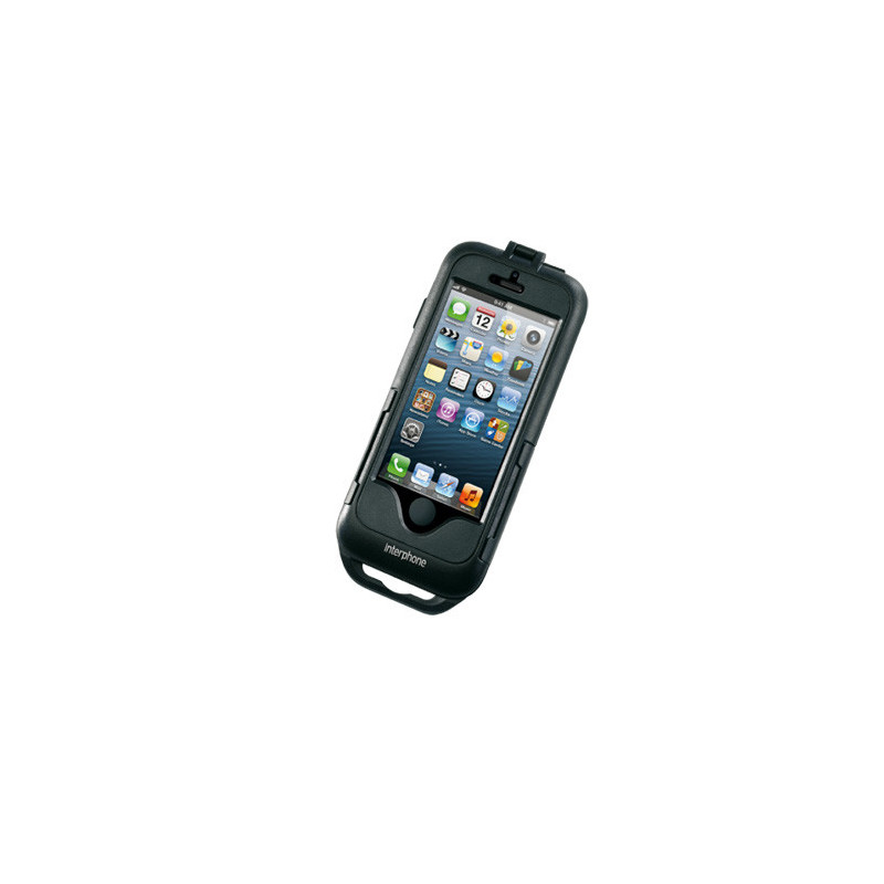 Soporte navegador\/iPhone 5, Iphone5, Iphone 5S rigido para manubri non tubulari by interphone Cellularline
