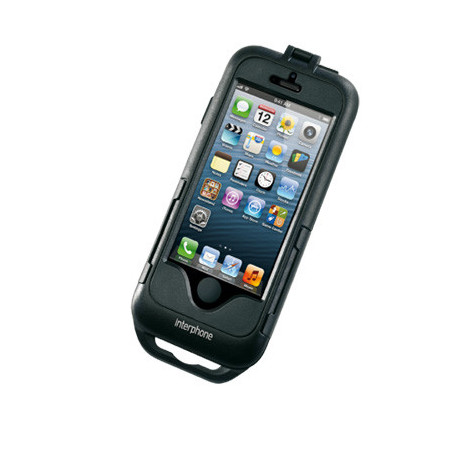 Navi-\/iPhone-Halterung 5, Iphone5, Iphone 5S rigido für manubri non tubulari by interphone Cellularline