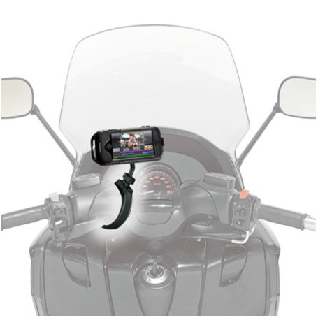 Porta navigatore Iphone 5, Iphone5, Iphone 5S rigido per manubri non tubulari by interphone Cellularline