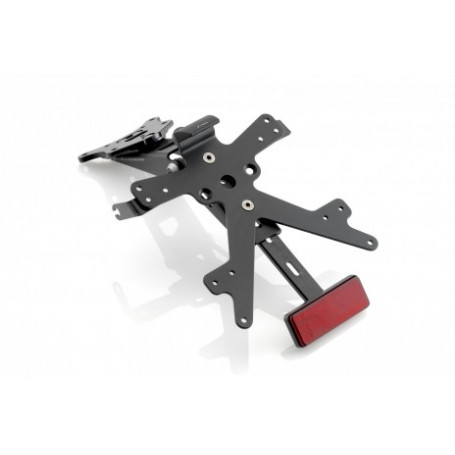 SUPPORT DE PLAQUE RÉGLABLE Rizoma avec éclairage a led pour Yamaha MT-09, MT-09 Tracer