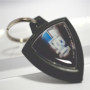 Rubber keychain with BMW logo