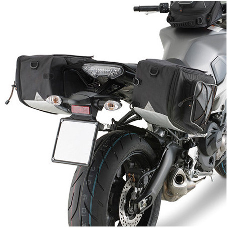 Ecarteurs de sacoches cavalières Kappa peut se monter sans le Monorack en utilisant la réf. 2115KIT pour Yamaha MT-09,