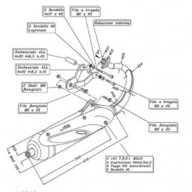 Auspuff Leovince Sito Plus homologiert für Motoren Minarelli 50 … | MotoGM
