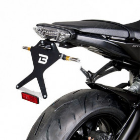Kennzeichenhalter für scooter neigbar Barracuda für Yamaha MT-09
