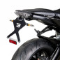 Kennzeichenhalter für scooter neigbar Barracuda für Yamaha MT-09