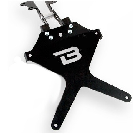 Portamatrículas para scooter reclinable Barracuda para Yamaha M… | MotoGM
