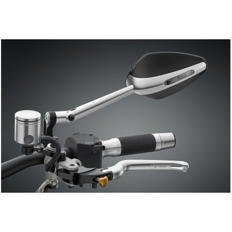 Mirror street legal Rizoma VELOCE L NAKED Biposition with integrated indicator light, adapters required