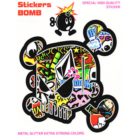 Skull Logo Adhesive 9,5 cm X 8,5 cm