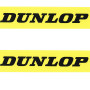 kit stikers Autocollants résine Dunlop 2 pz 4 cm X 11,5 cm