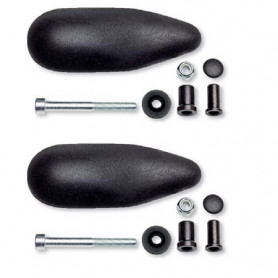 Tapones orificio espejo in plastica ABS completo di tornillos para Yamaha… | MotoGM
