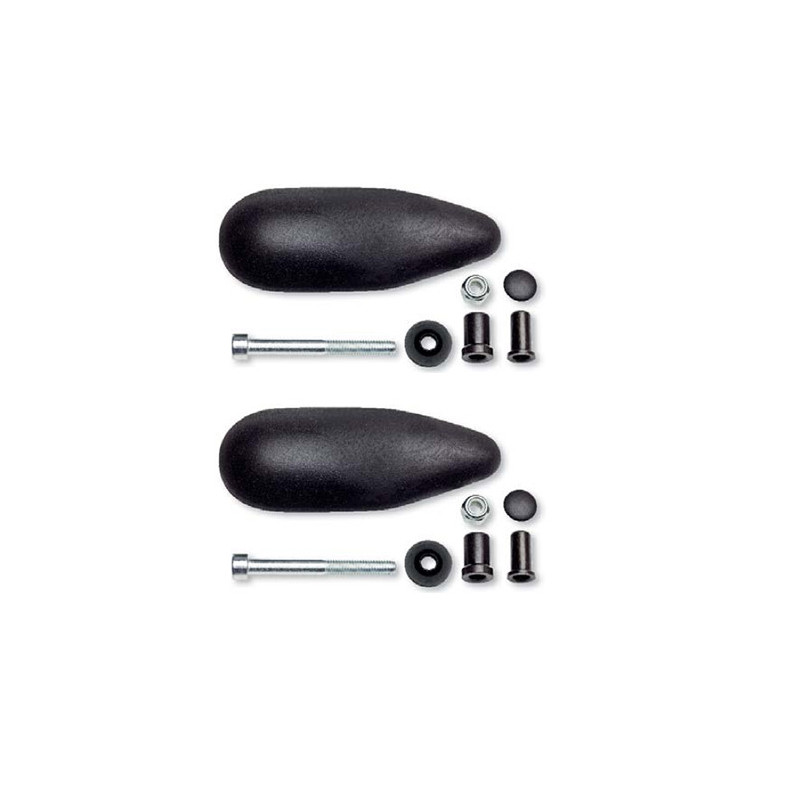 Tapones orificio espejo in plastica ABS completo di tornillos para Yamaha T-Max 500 08-11 (1 par) Tapones orificio espejo in plastica ABS completo di tornillos para Yamaha T-Max 500 08-11 (1 par)