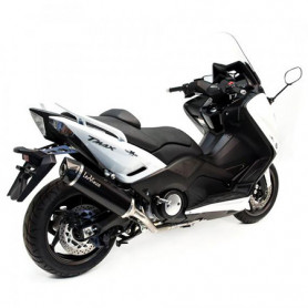 Komplette Auspuffanlage Leovince Homologiert Schwarz Inox für Yamaha … | MotoGM
