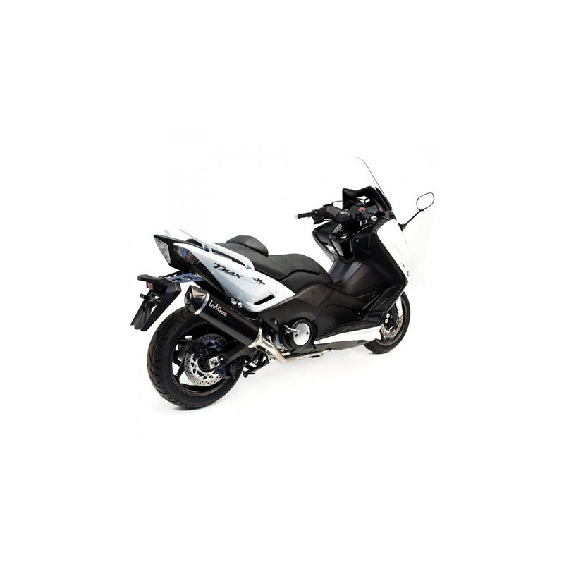 Escape completo Leovince Homologado Negro Inox para Yamaha T-MAX 530 Escape completo Leovince Homologado Negro Inox para Yamaha T-MAX 530