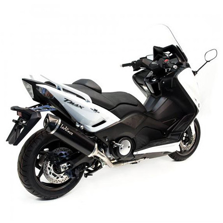 Leovince Full Exhaust System Street Approved NERO Inox for Yamaha T-MAX 530